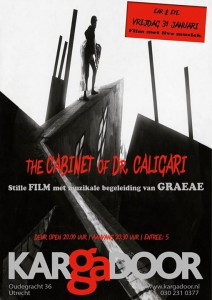 Poster Graeae, Das Cabinett des Dr. Caligari              